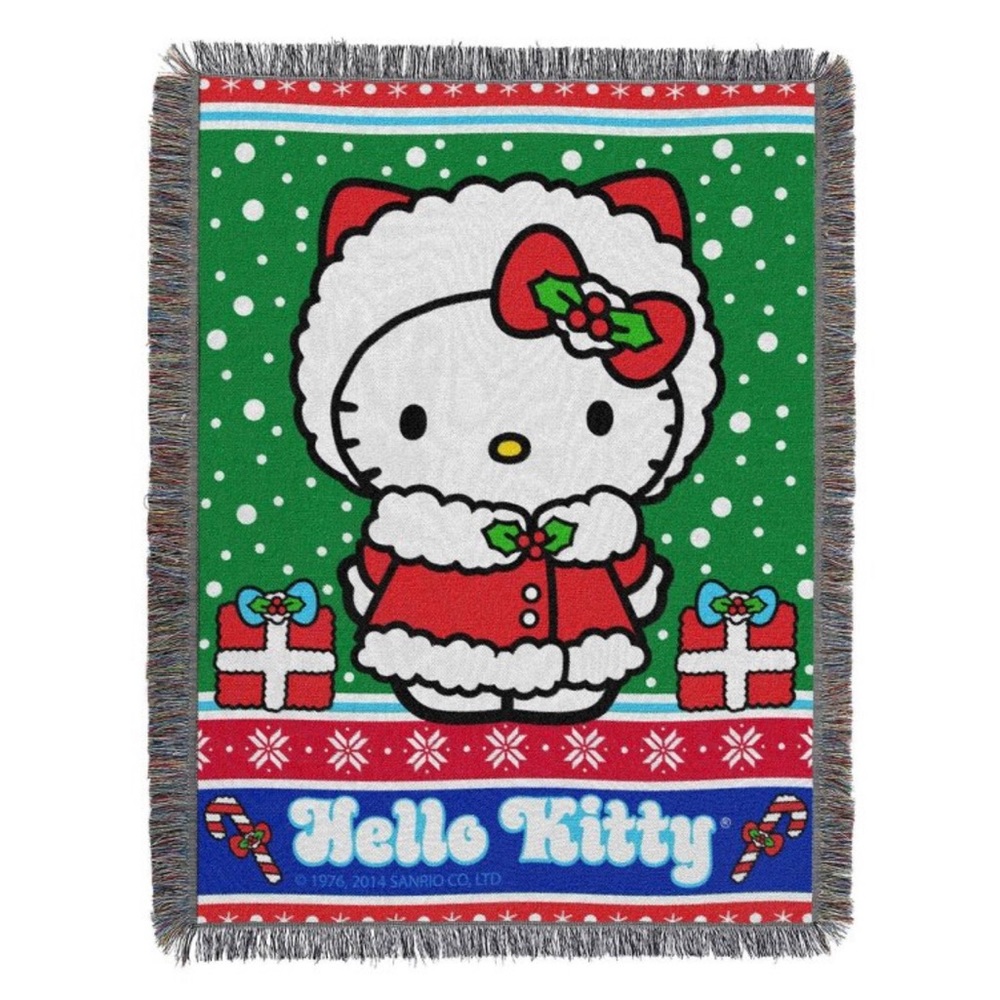 Hello Kitty Tapestry Throw *NWT